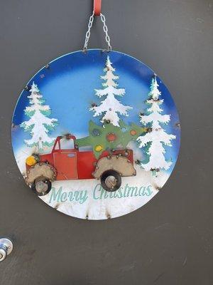 Merry Christmas Door Hanger Regular $50.00 on sale for $39.99