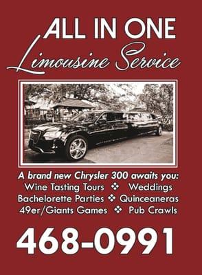 Mendocino County's Newest Limousine Provider