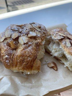 Almond croissant