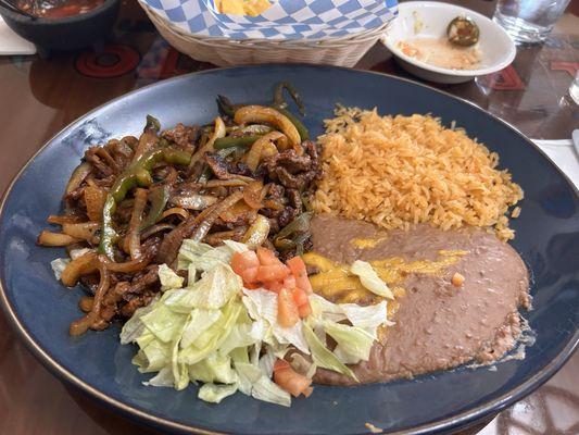 Sizzling Beef Fajitas