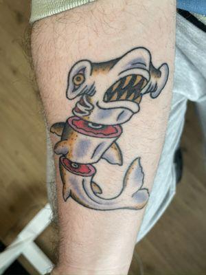 Shark tattoo by Ben