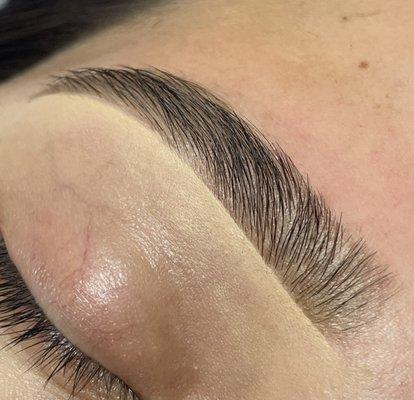 Brow tinting