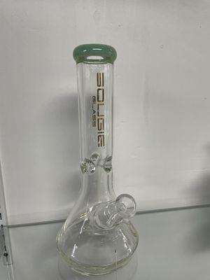 Bougie glass water pipe