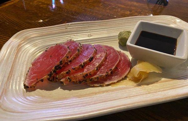 Ahi tuna appetizer