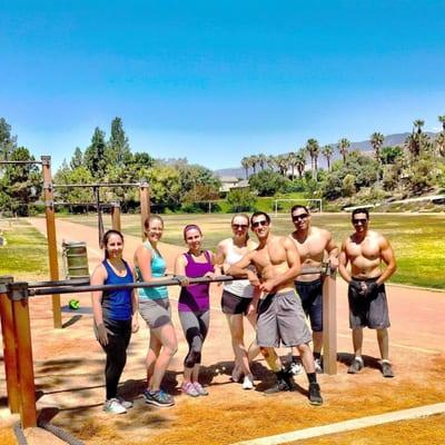 Group park workout