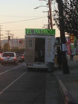 It's just a food truck but the tacos are delicious! And cheap $1.25 each!