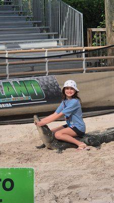 Gatorland Florida at Gator Show