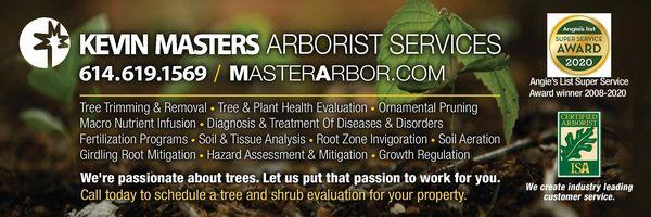 Kevin Masters Certified Arborist