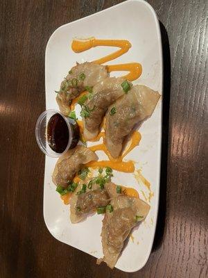 Shumai shrimp potstickers