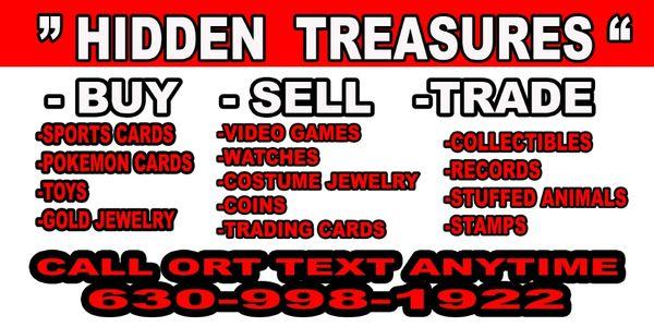 Hidden Treasures Buy Sell Trade