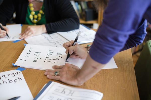 Beginners Calligraphy Class