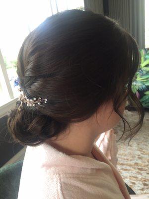 Maid of Honor hair