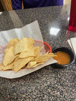 Tortilla Chips and Salsa