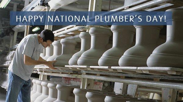 Our Favorite Day of the Year, National Plumbers Day