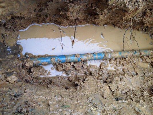 Water line repair and replacement