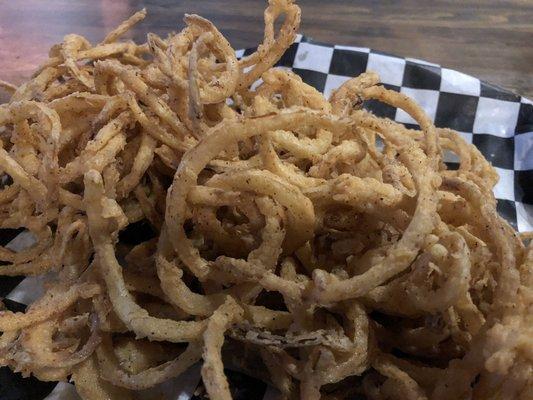 Onion straws