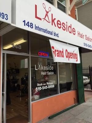 Lakeside Hair Salon 
148 International Blvd. 
Oakland, Ca 94606 
510 545-8488