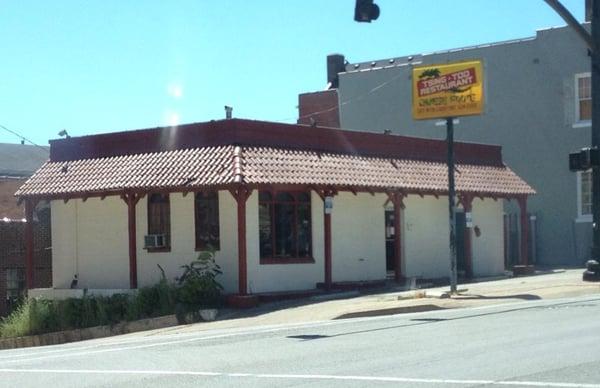 Tsing Tao restaurant front.