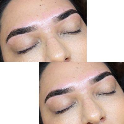 Brow shaping & tint!