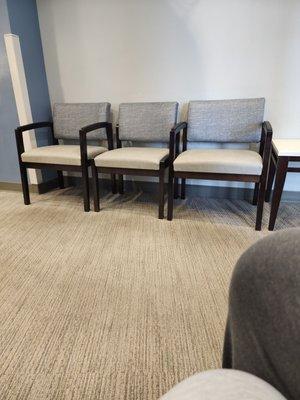 Sitting on the waiting room before my colonoscopy