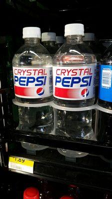 Crystal Pepsi.