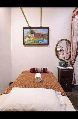 Private massage room