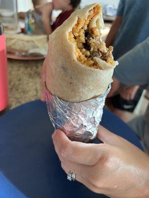 Spicy Carne Asada Burrito