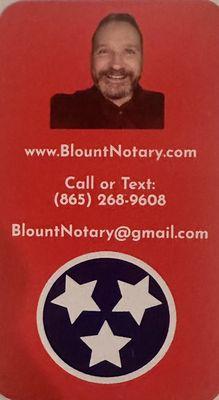 Contact me today for Mobile Notary Services!