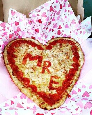 Our valentines giveaway for national pizza day!