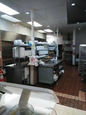 Pretty clean kitchen area