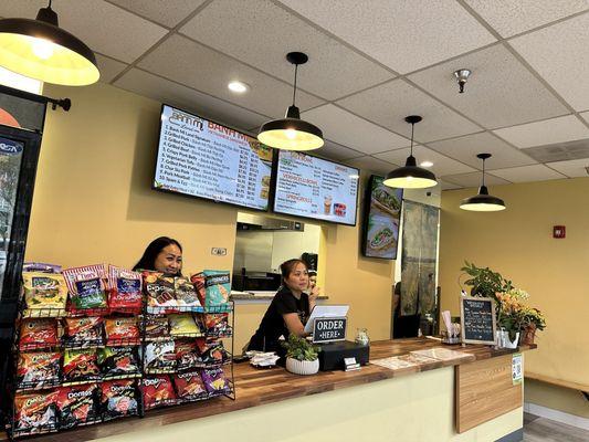 Inside the banh mi