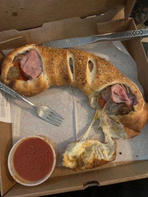 Meat stromboli