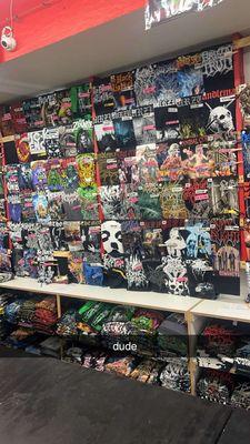 Epic shirt wall