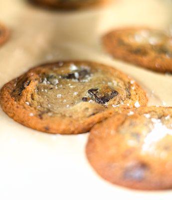 Freshly baked Chocolate Chunk Cookies