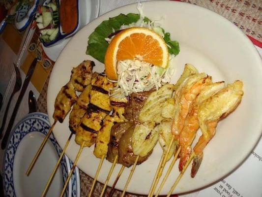 Combination Satay