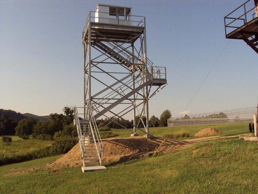 Porta-King designs and constructs guard towers for organizations.