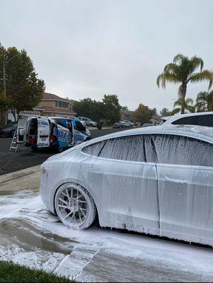 Maintence wash for this customer in Murrieta