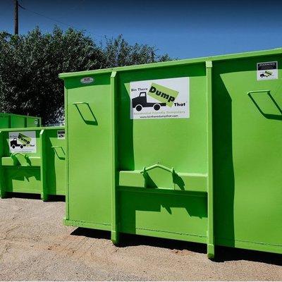 Clean, green dumpster rentals