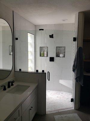 Custom shower