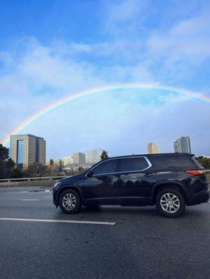 Rainbow over San Jose