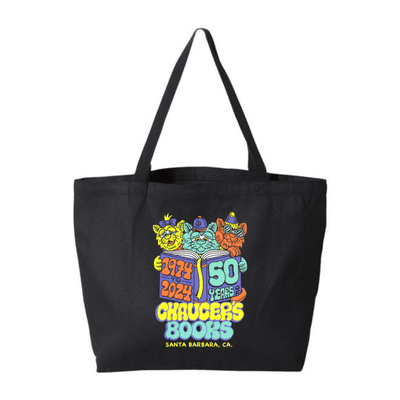 50th Anniversary Totebags for Chaucer's Bookstore