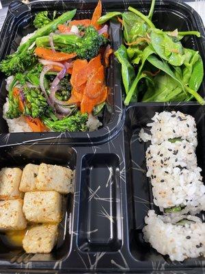 Vegetarian bento box!