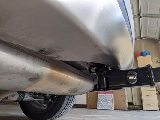 Stealth Hitch install.