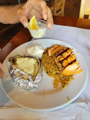 Salmon and baked yum!