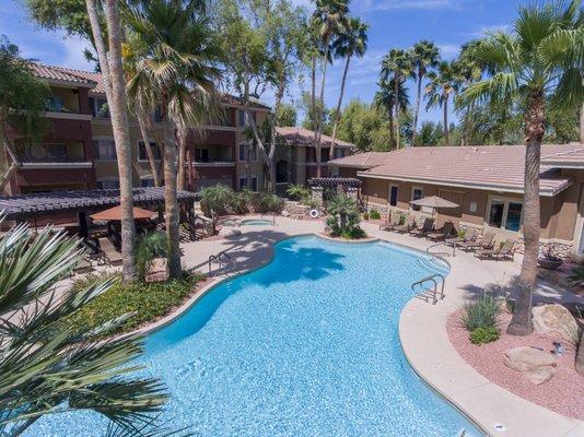 Resort-Style Swimming Pool