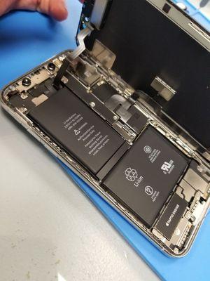 Inside an iPhone X