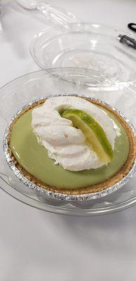 Award winning key lime pie. It was delish!