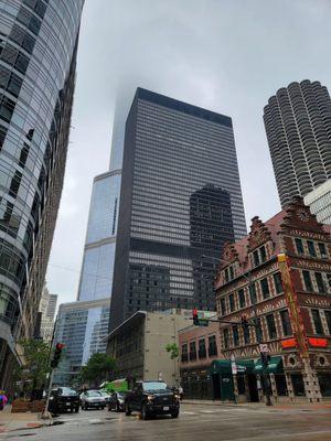 River North Food Tours not only describe food, but we also got the learn a little bit about the city's architecture!