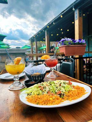 Steak Taco dinner plate