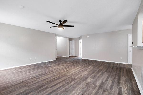 Painting and laminate flooring in a Coverse , Tx home